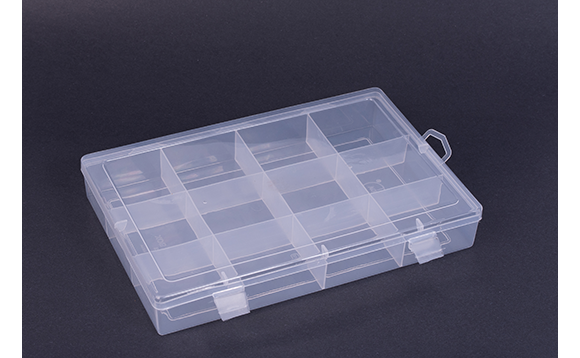 Empty Plastic Box with 12 Sections - Brault & Bouthillier