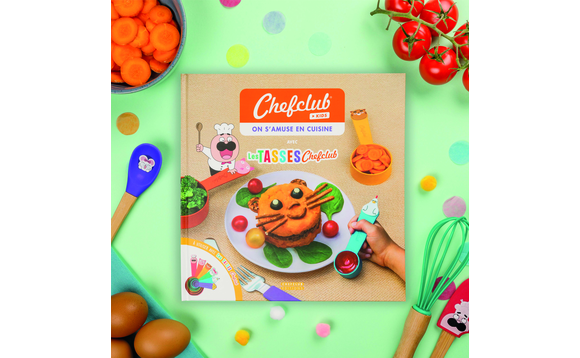 Livre Chefclub Kids - On s'amuse en cuisine