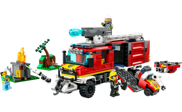 LEGO® City - Le camion de commandement de pompiers - Brault