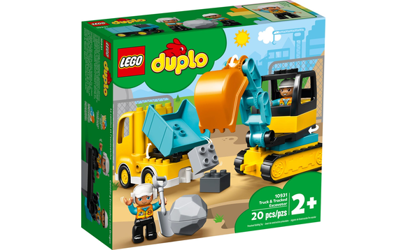 Lego® DUPLO® Le camion et la pelleteuse - Brault & Bouthillier