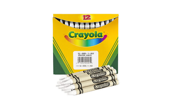 Craies de cire Crayola - boîte de 12 d'une même couleur - Brault