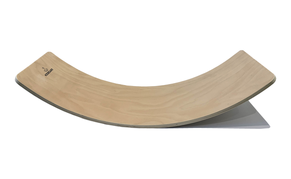 Planche d'équilibre en bois 
