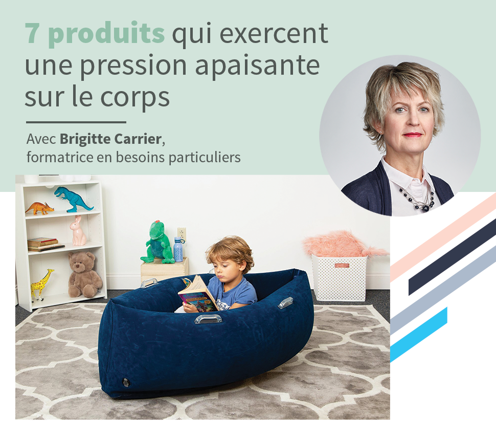 Borde-moi ''serré'' ou les effets apaisants de la pression sur le corps