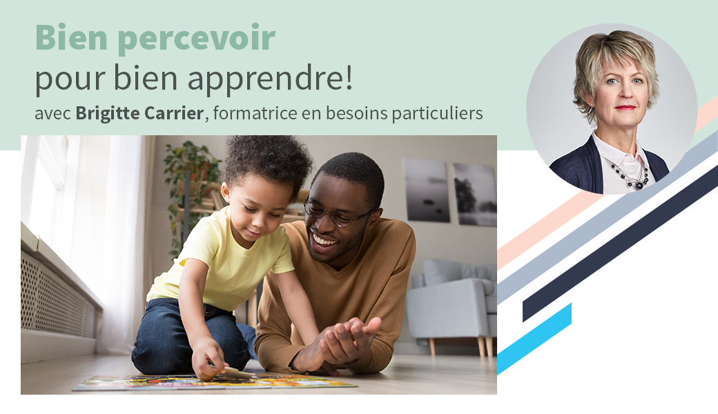 bien percevoir pour apprendre