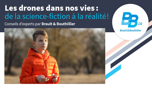 Les drones dans nos vies: de la science fiction à la réalité!