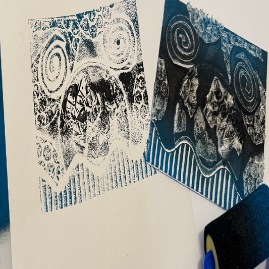 Collagraphie - Art postal