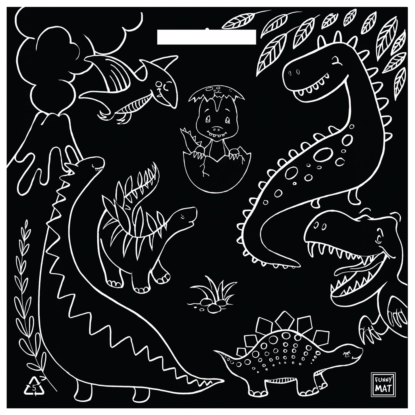 Table top colouring mats