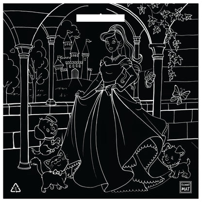 Table top colouring mats