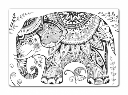 Table top colouring mats