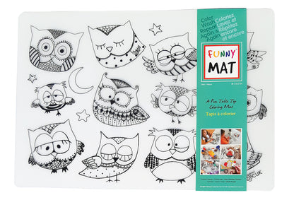 Table top colouring mats