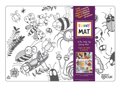 Table top colouring mats