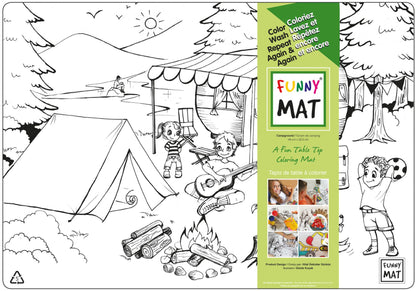 Table top colouring mats