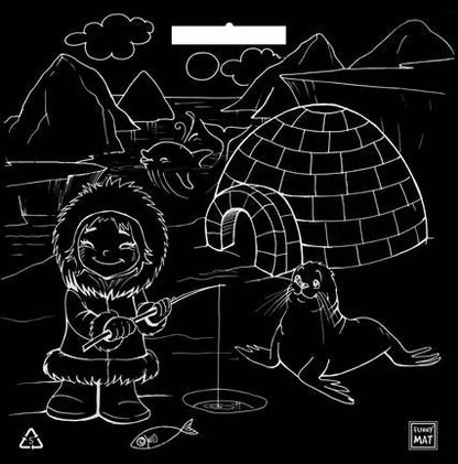 Table top colouring mats