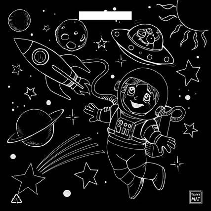 Table top colouring mats