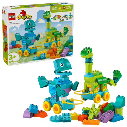 LEGO Duplo - 10451 - 3in1 Dinosaurs on Wheels