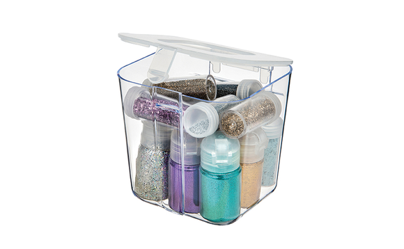 Contenants empilables pour classeur