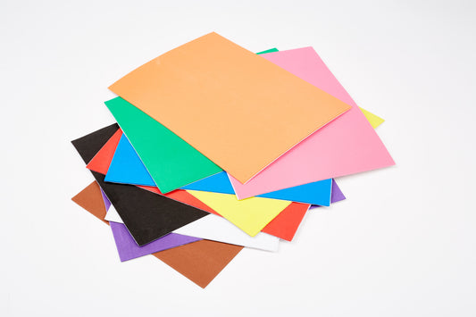 Feuilles de caoutchouc-mousse autocollantes