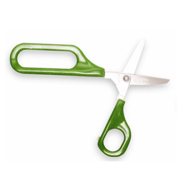 Ciseaux à longue boucle et à ouverture automatique pour enfants