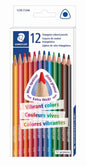 Crayons de couleur triangulaires Staedtler