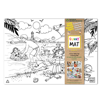Table top colouring mats