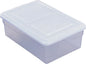 Boite de rangement translucides avec couvercles