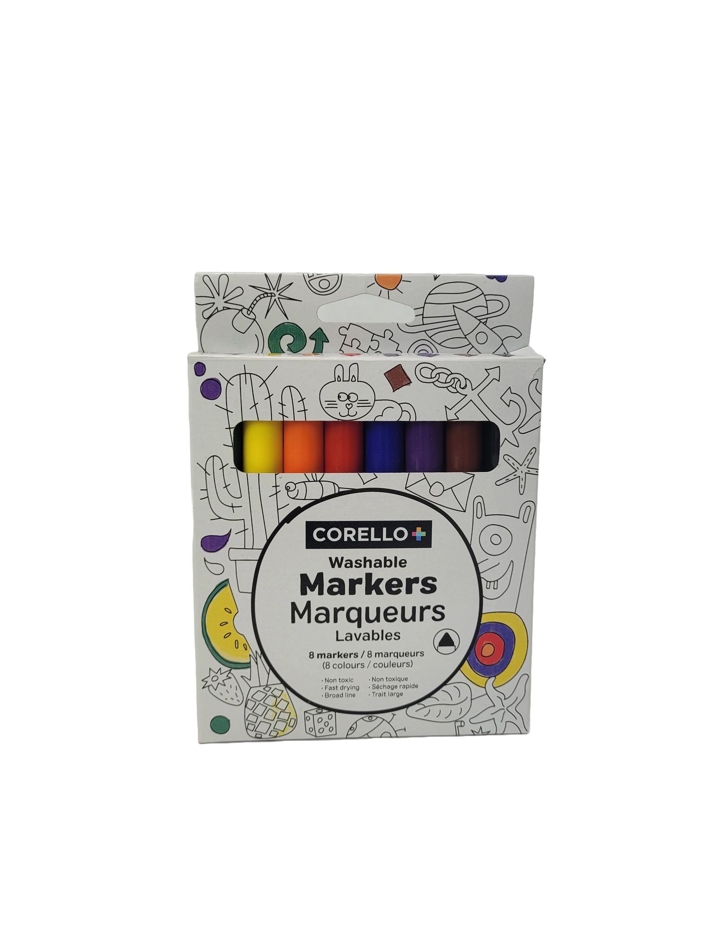 Marqueurs lavables Corello+