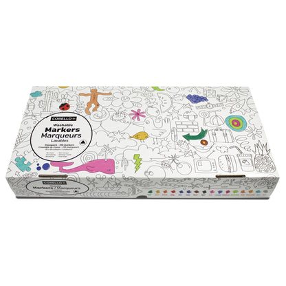 256 Washable Markers Corello+