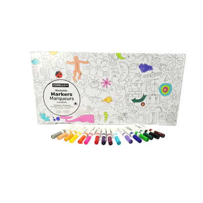 Marqueurs lavables Corello+ – 256 marqueurs
