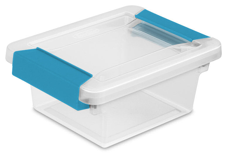 Boite de rangement translucides avec couvercles