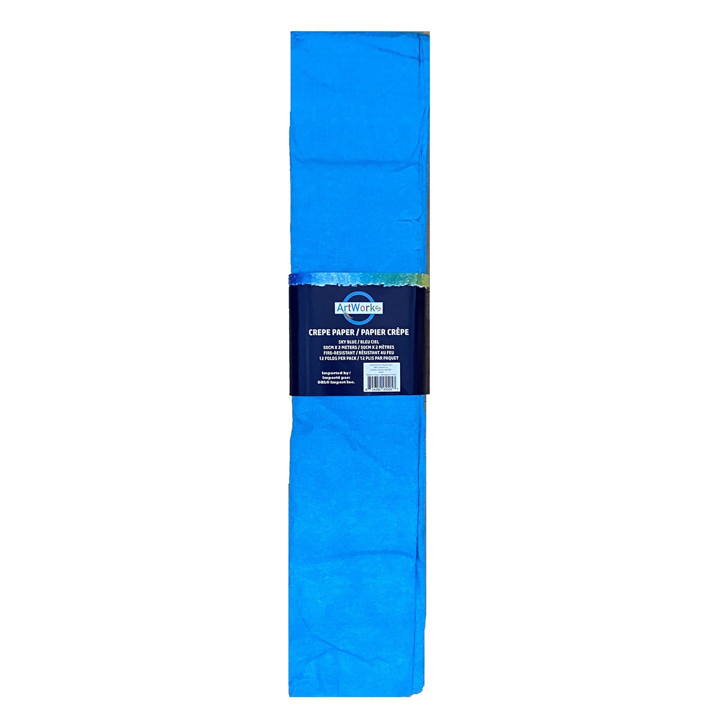 Papier crêpe – Paquet de 12 feuilles