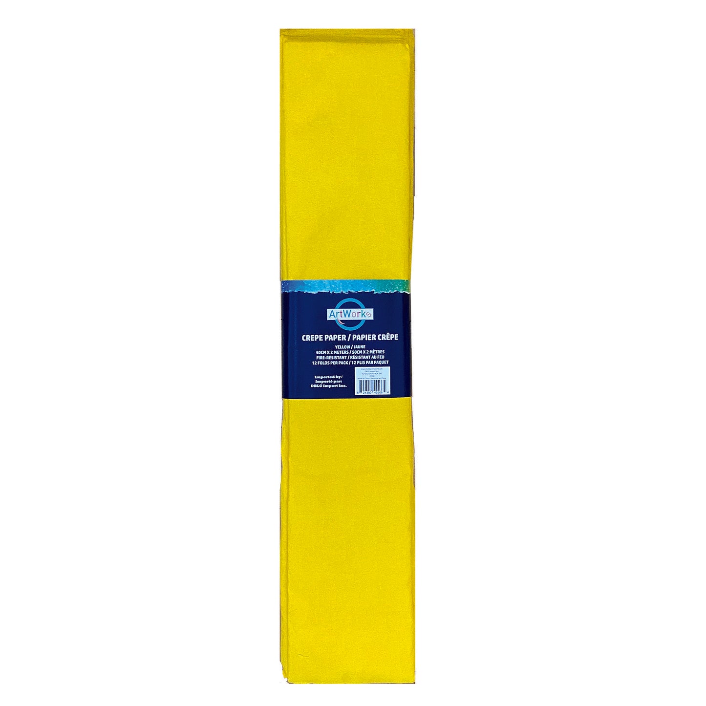 Papier crêpe – Paquet de 12 feuilles