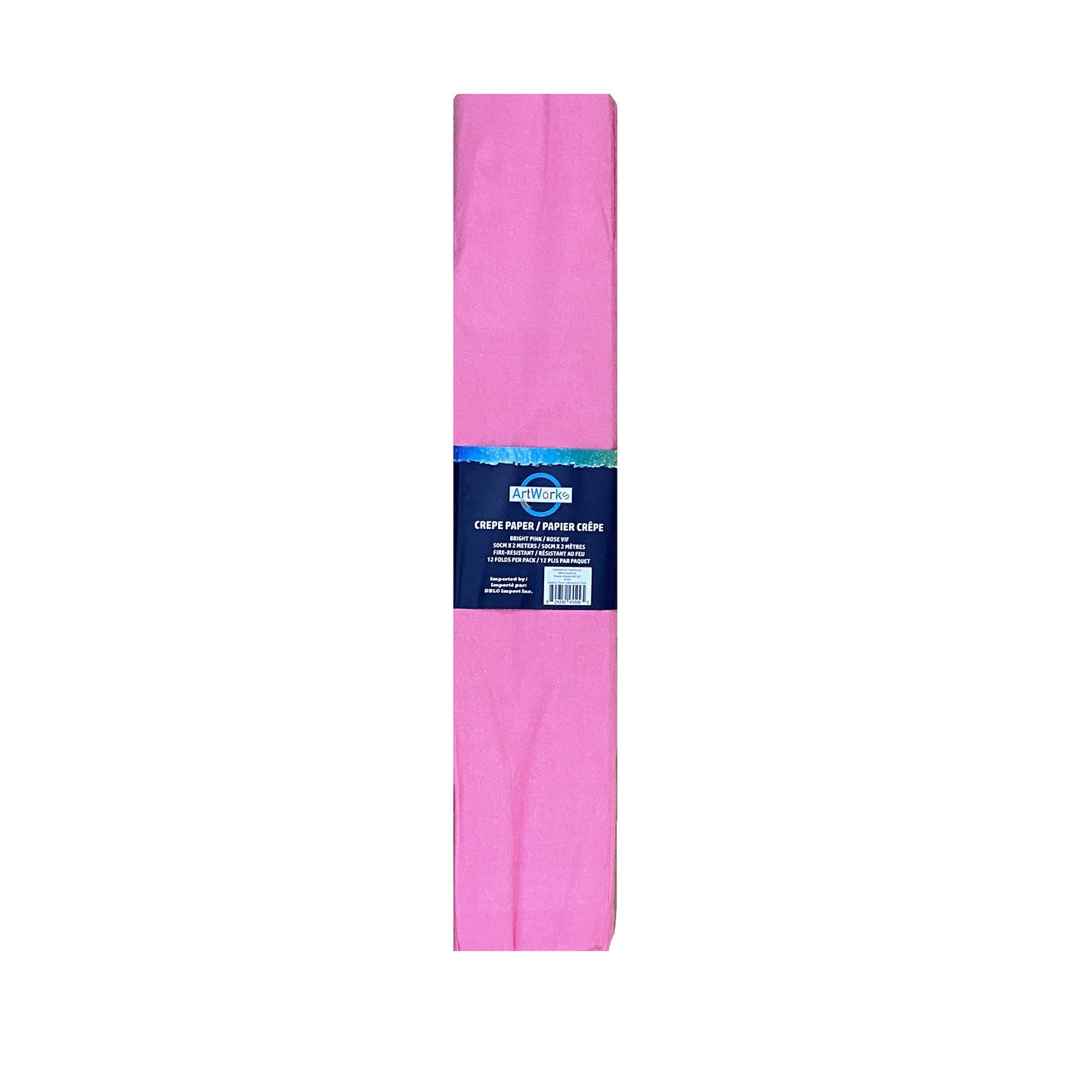 Papier crêpe – Paquet de 12 feuilles