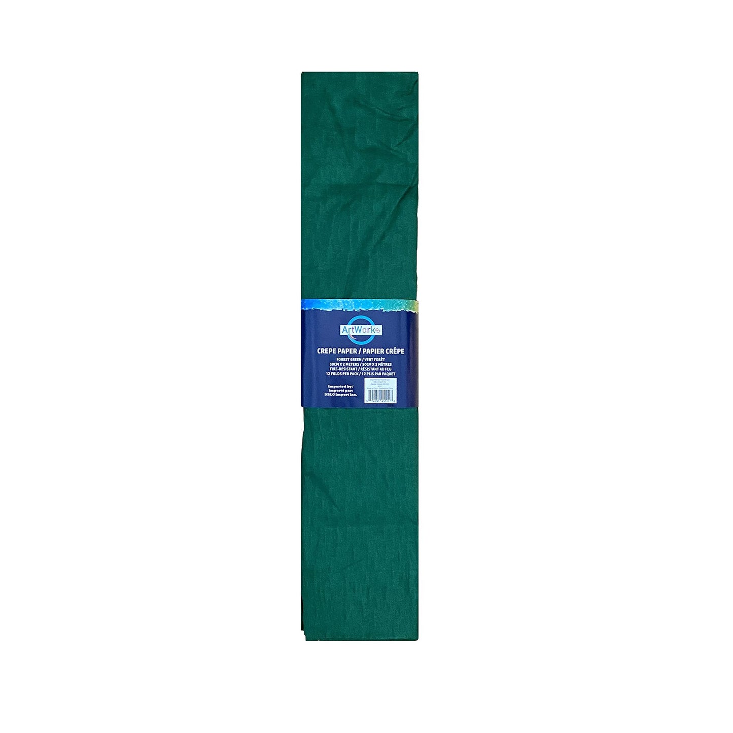 Papier crêpe – Paquet de 12 feuilles