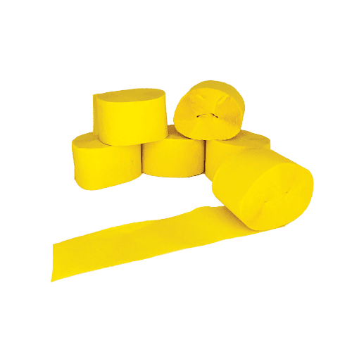 Rouleaux de papier crêpe 4,5 cm x 25 m