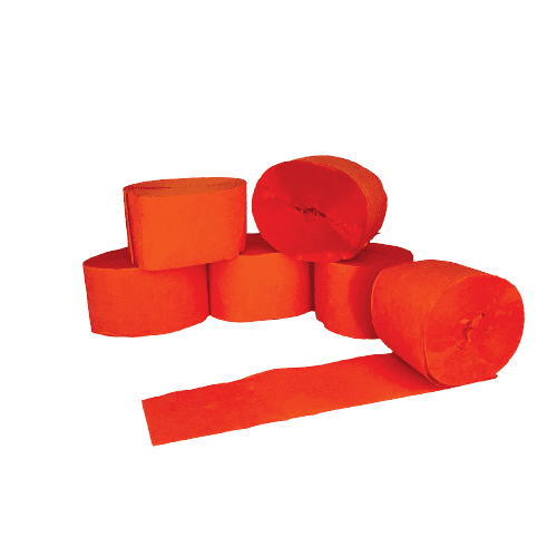 Rouleaux de papier crêpe 4,5 cm x 25 m