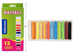 <p>Pastels secs carrés</p>