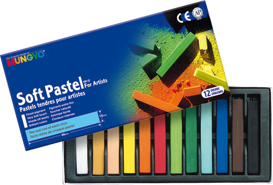 Pastels tendres carrés Mungyo