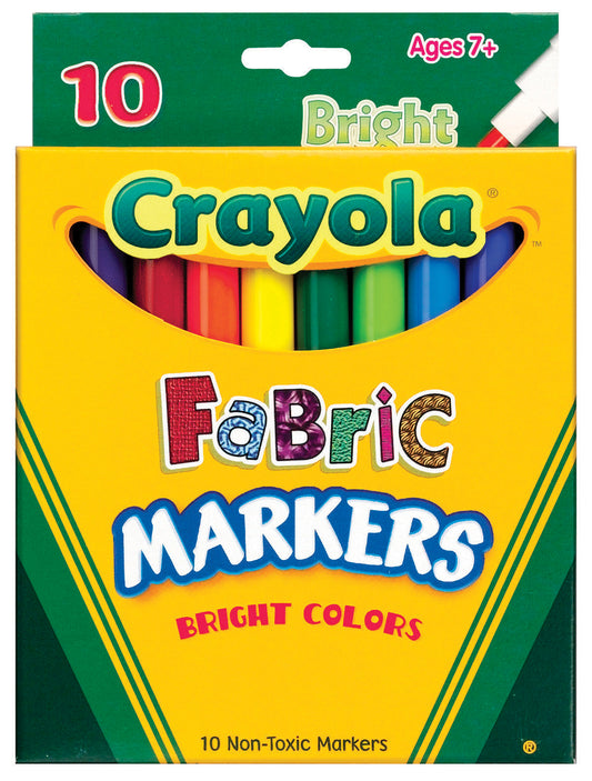 Marqueurs pour tissus Crayola