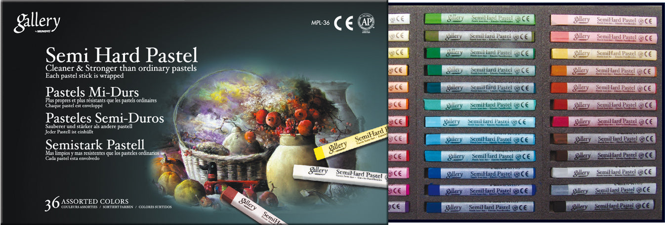 Pastels carrés mi-durs Gallery