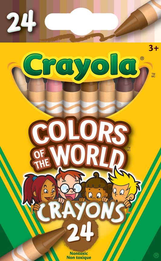 Craies de cire Crayola – Colors of the World™