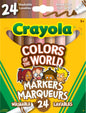 Marqueurs lavables Crayola