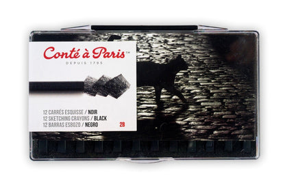 Carrés à dessin Conté