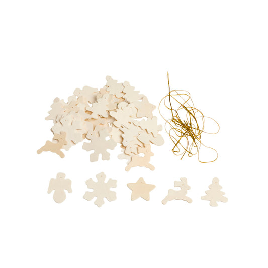 Décorations de Noël en bois