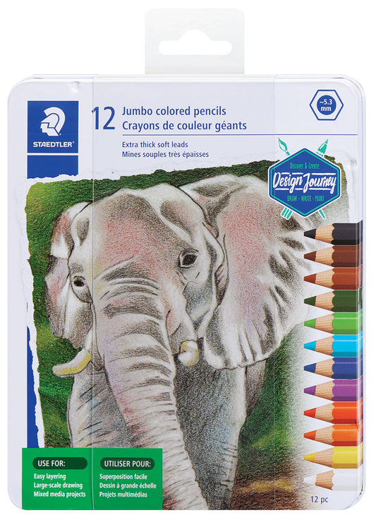Crayons de couleurs géants Staedtler