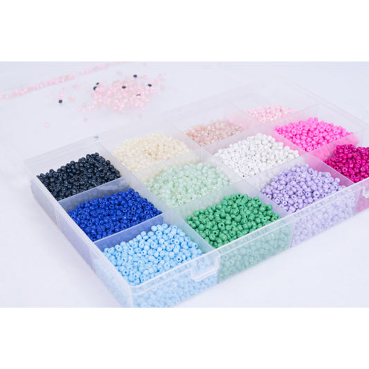 Perles de rocaille en verre