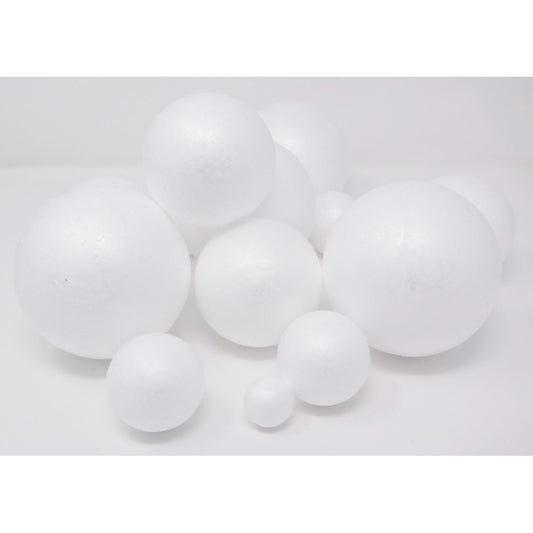 Smooth surface Styrofoam balls