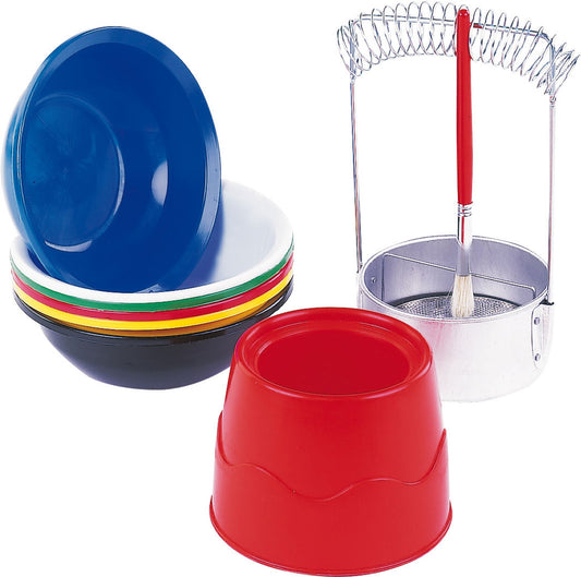 Lave-pinceaux en aluminium