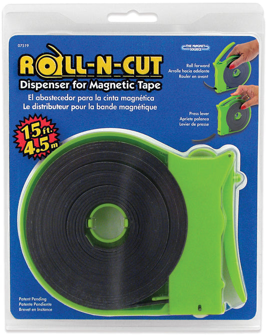 Distributeur de bande magnétique adhésive