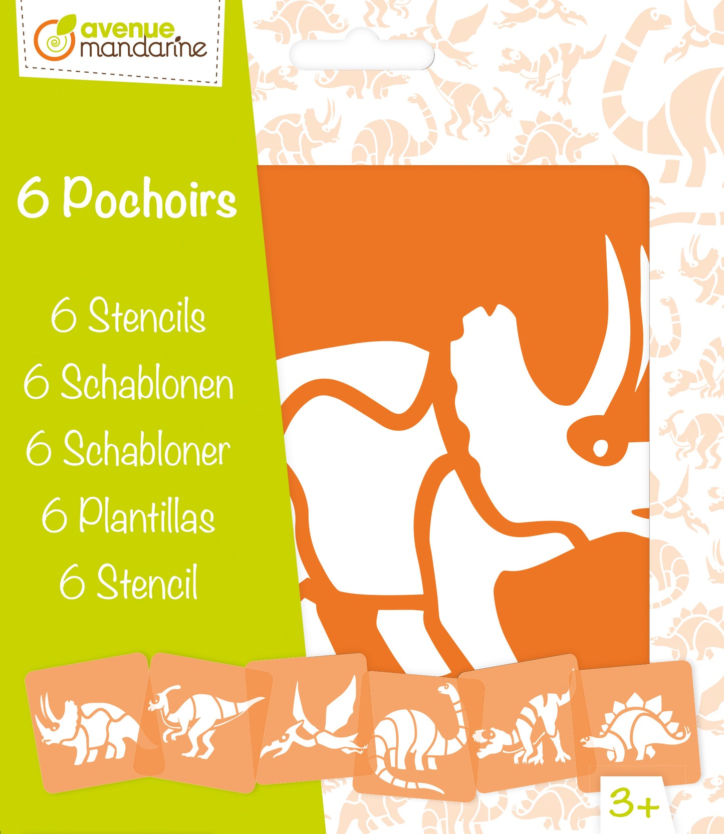 Pochoirs thématiques – Ensemble de 6