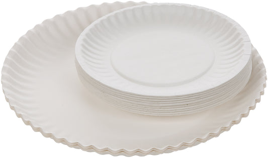 Thin paper plates